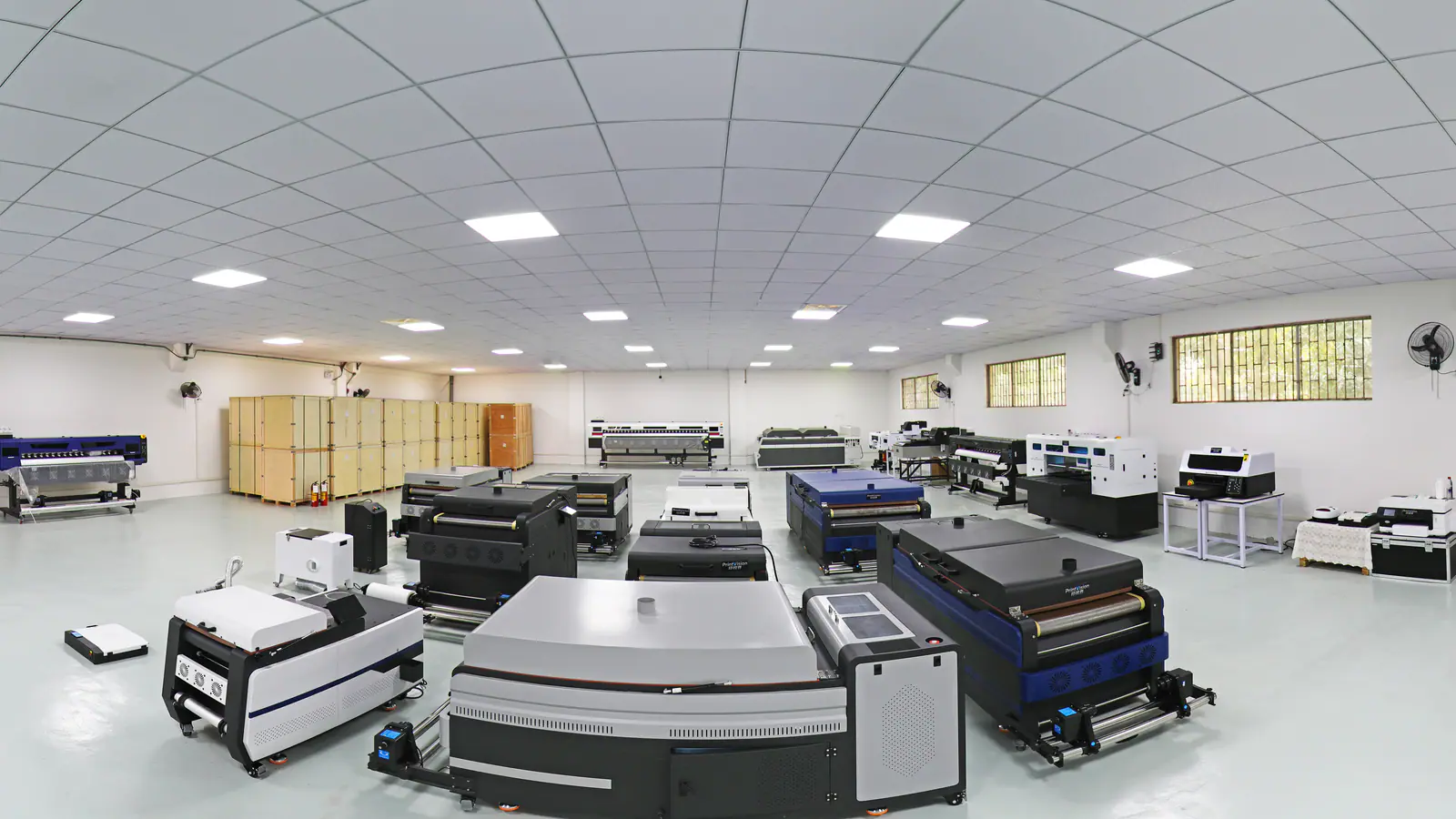 PrintVision factory entrance in Guangzhou